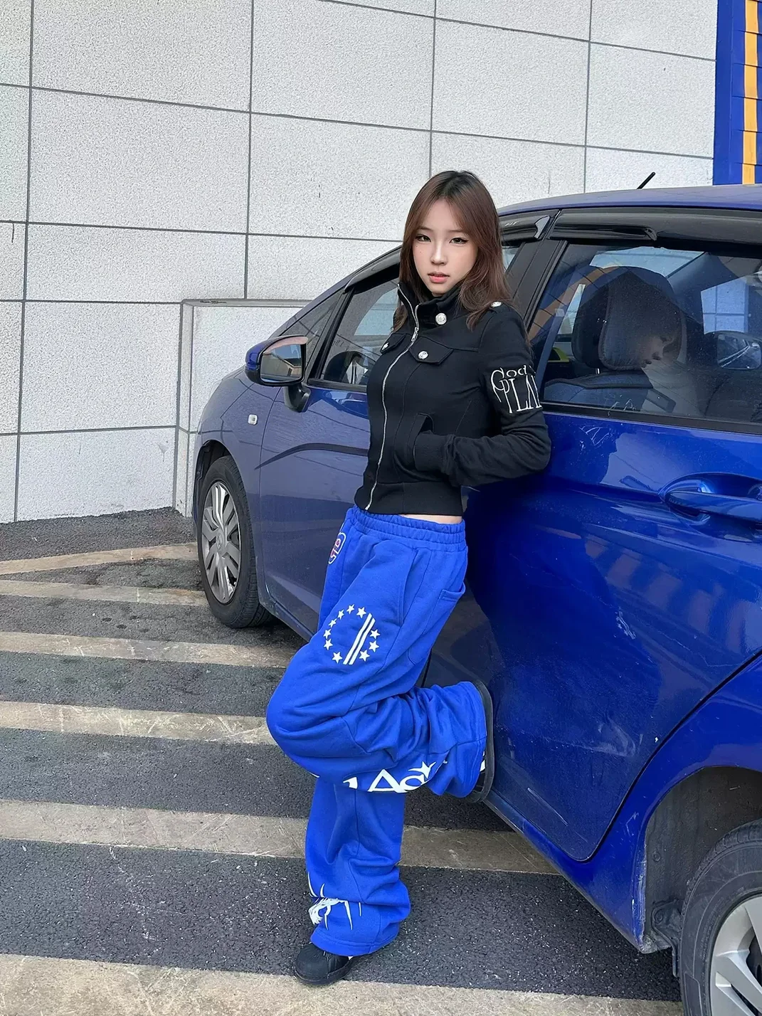 ColdAsia | Loose Scorpion Print Sweatpants