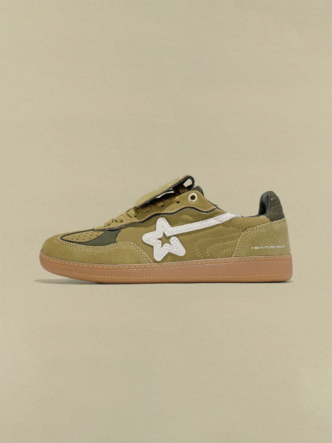 RIPSTAR | Avocado Retro Trainer Sneakers