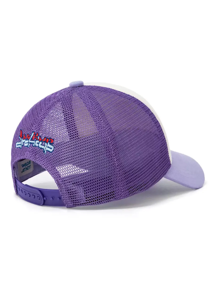 LUCKUP Archive | Racing Embroidered Mesh Trucker Cap - 3