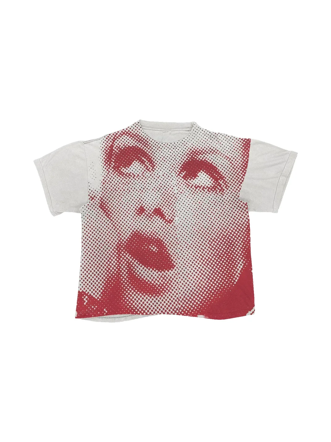 MELANIN | Vintage Portrait Washed Crew Neck T-Shirt