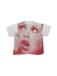 MELANIN | Vintage Portrait Washed Crew Neck T-Shirt