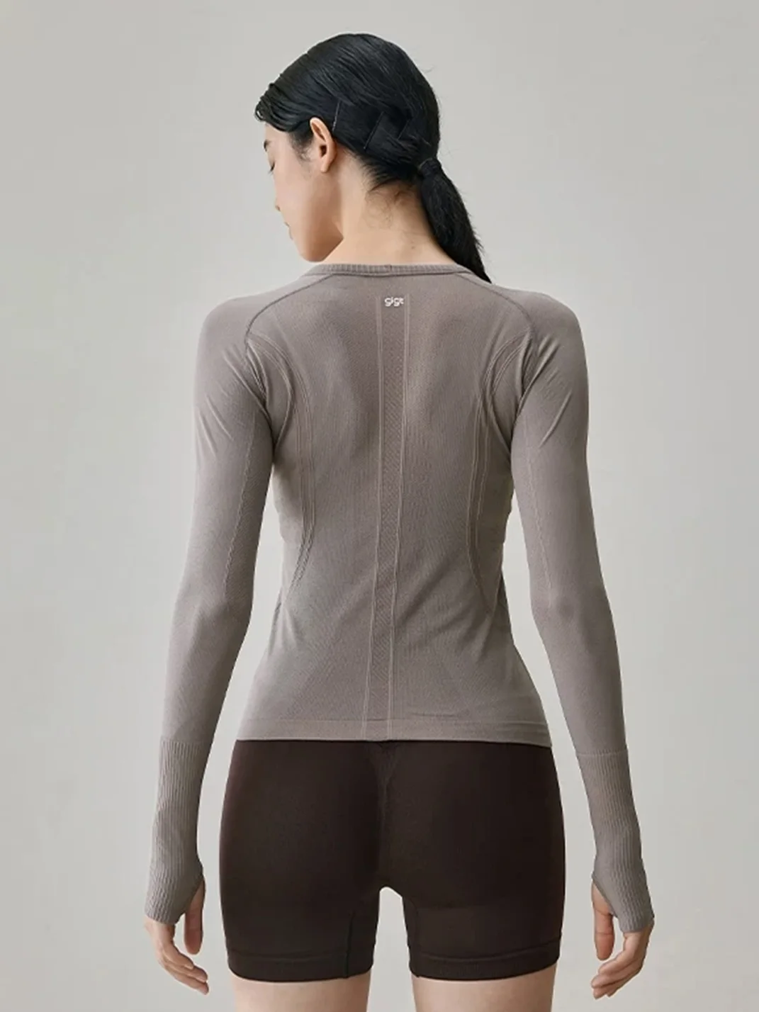 Gigt | Seamless Fitted Long Sleeve Athletic Top