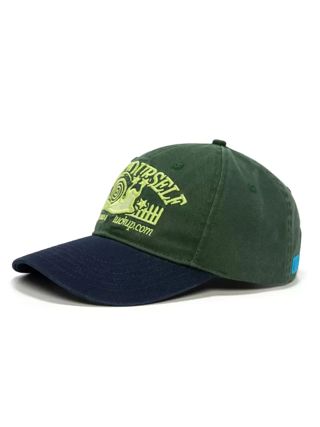 LUCKUP Archive | Embroidered Colorblock Vintage Baseball Cap