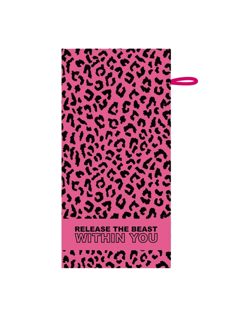 DEEPIMPACT | Portable Leopard Print Sports Towel - 4