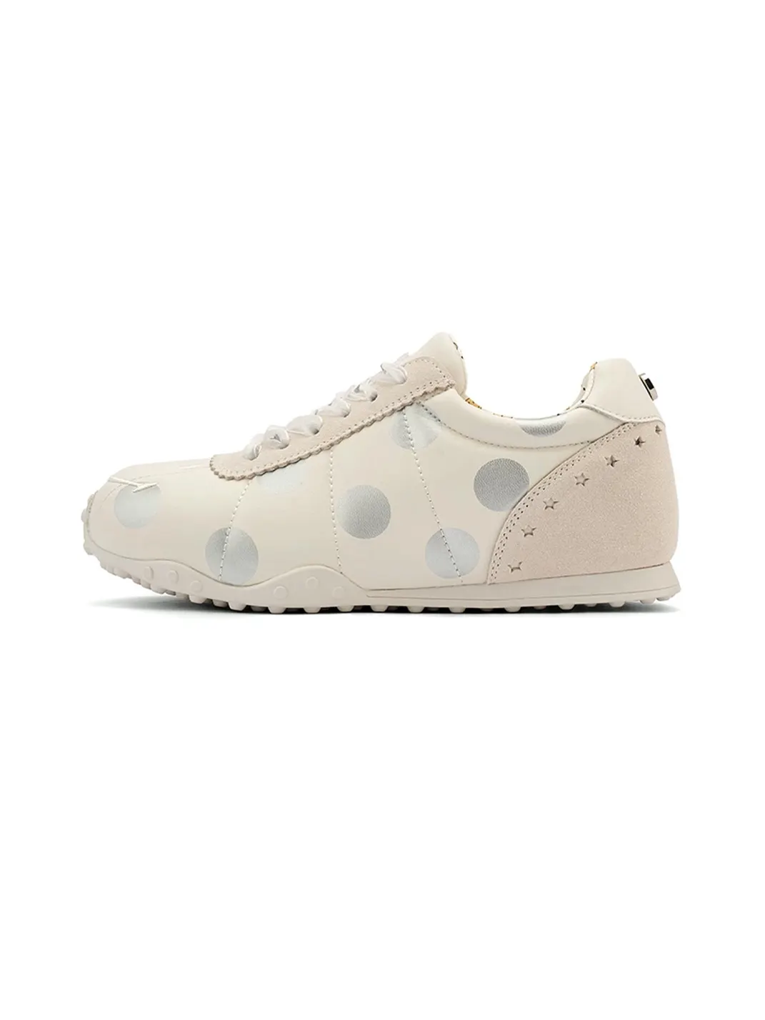 SMILEY | Polka Dot Platform Retro Trainers