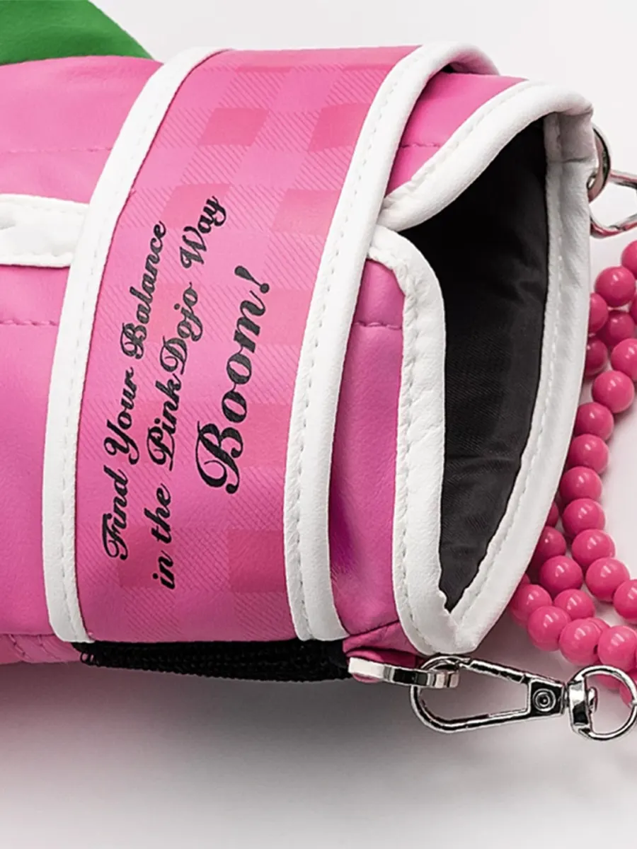 HBW | Boxing Glove Beaded Chain Shoulder Bag - 4