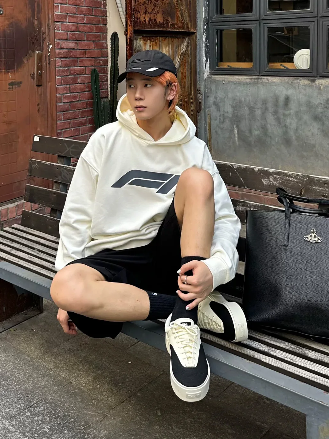EQLZ | Colorblock Platform Canvas Skate Sneakers
