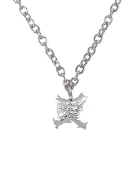 WASTED | Irregular Cutout Pendant Chain Necklace