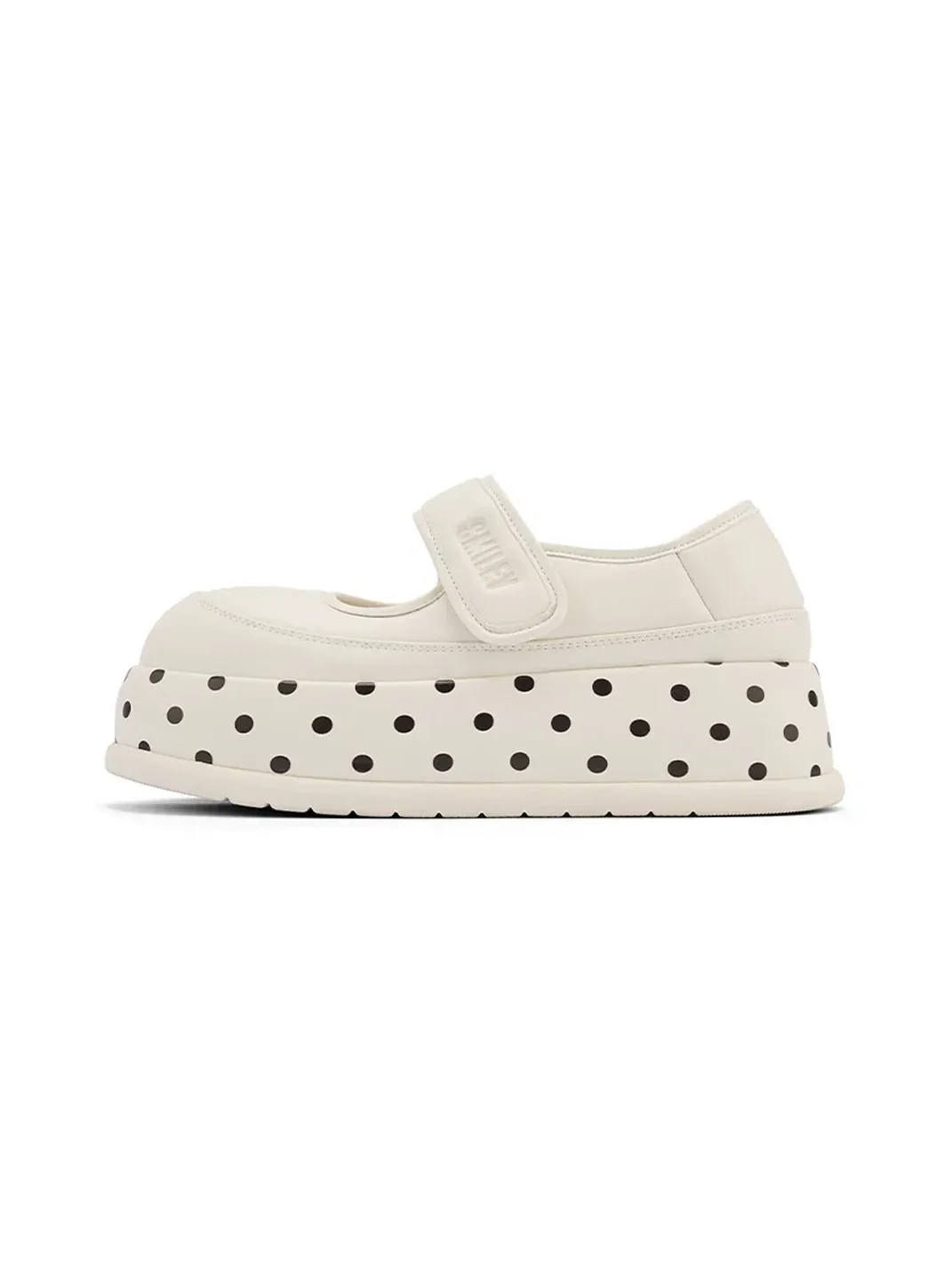SMILEY | Polka Dot Platform Mary Jane Shoes