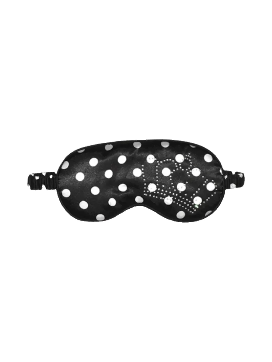Nit alcove | Rhinestone Eye Ruffle Sleep Mask