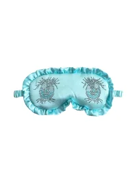 Nit alcove | Rhinestone Eye Ruffle Sleep Mask