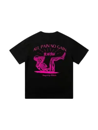 GCSTUDIO | Loose Fit Graphic Fitness T-Shirt