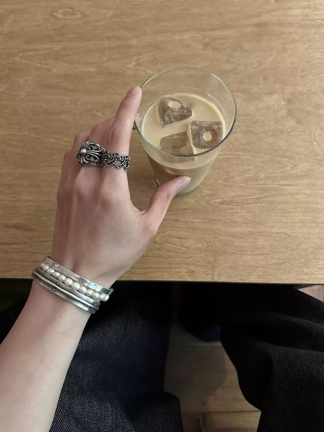 Naturalecho | Punk Love Character Adjustable Open Ring