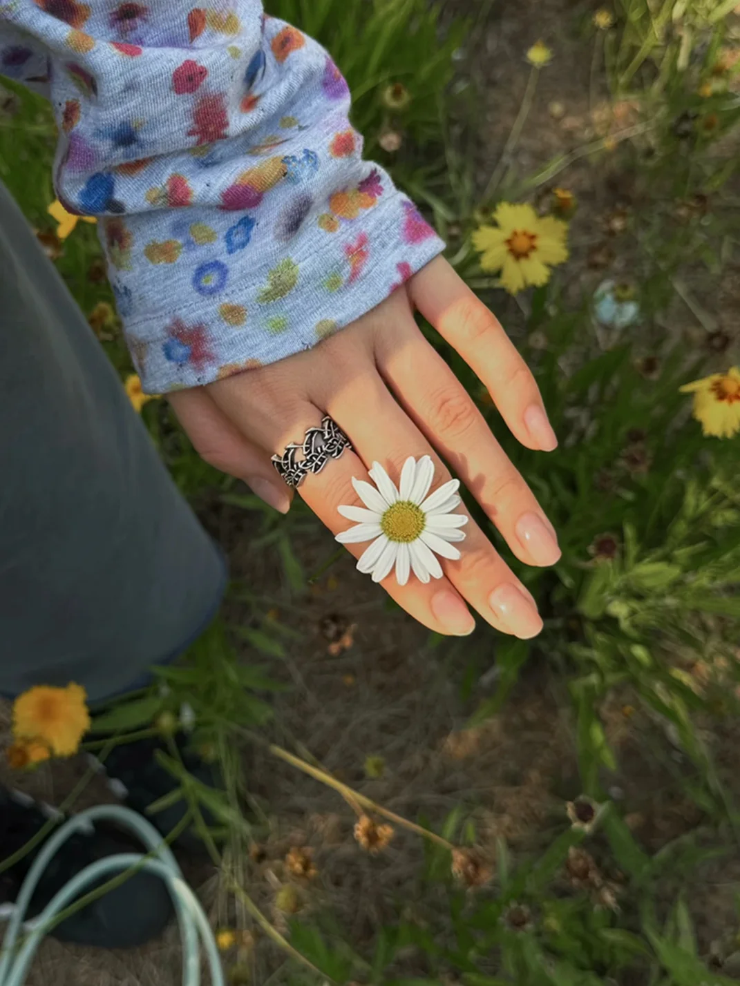 Naturalecho | Punk Love Character Adjustable Open Ring