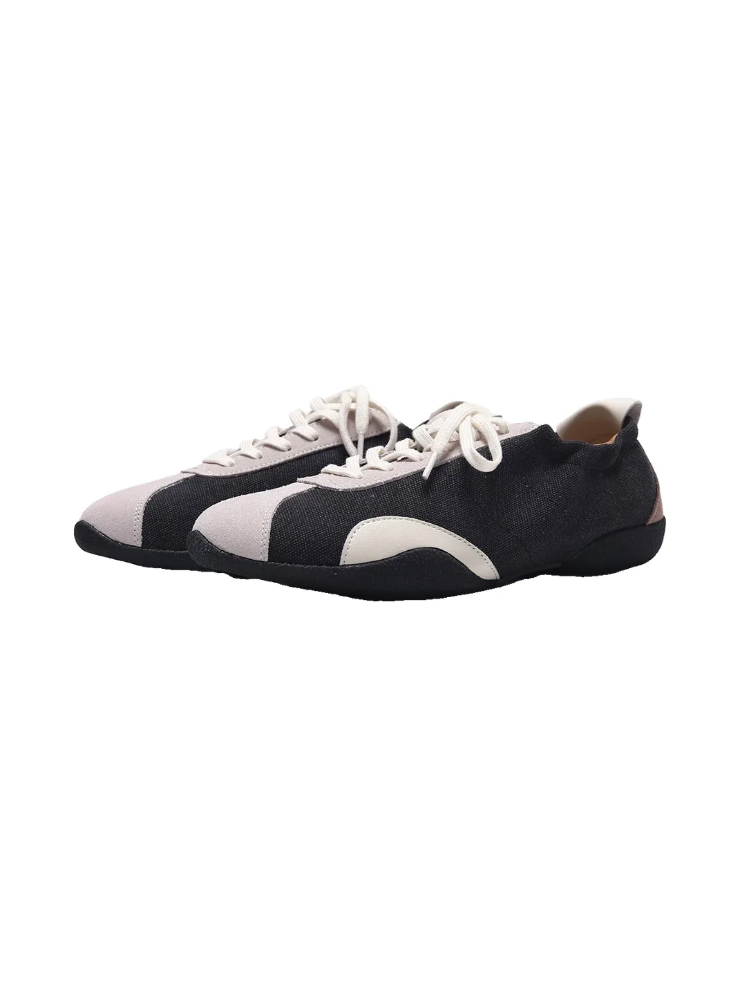 SELVMAKE | Colorblock Ballet Trainer Shoes
