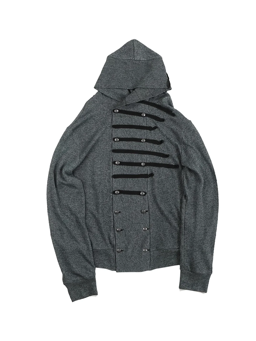WHISTLEHUNTER | Cropped Hooded Double-Breasted Jacket