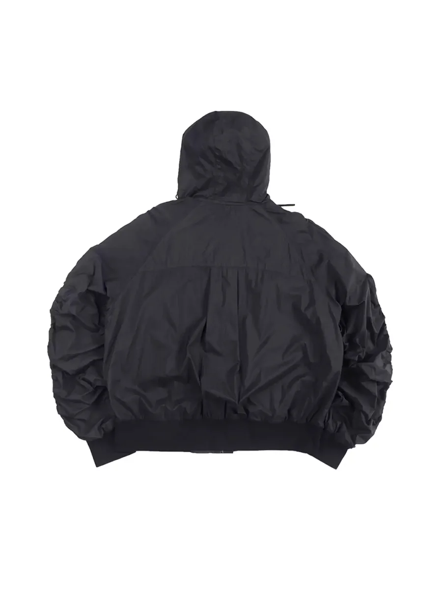 WHISTLEHUNTER | Retro Pleated Hooded Sun Protection Jacket - 3