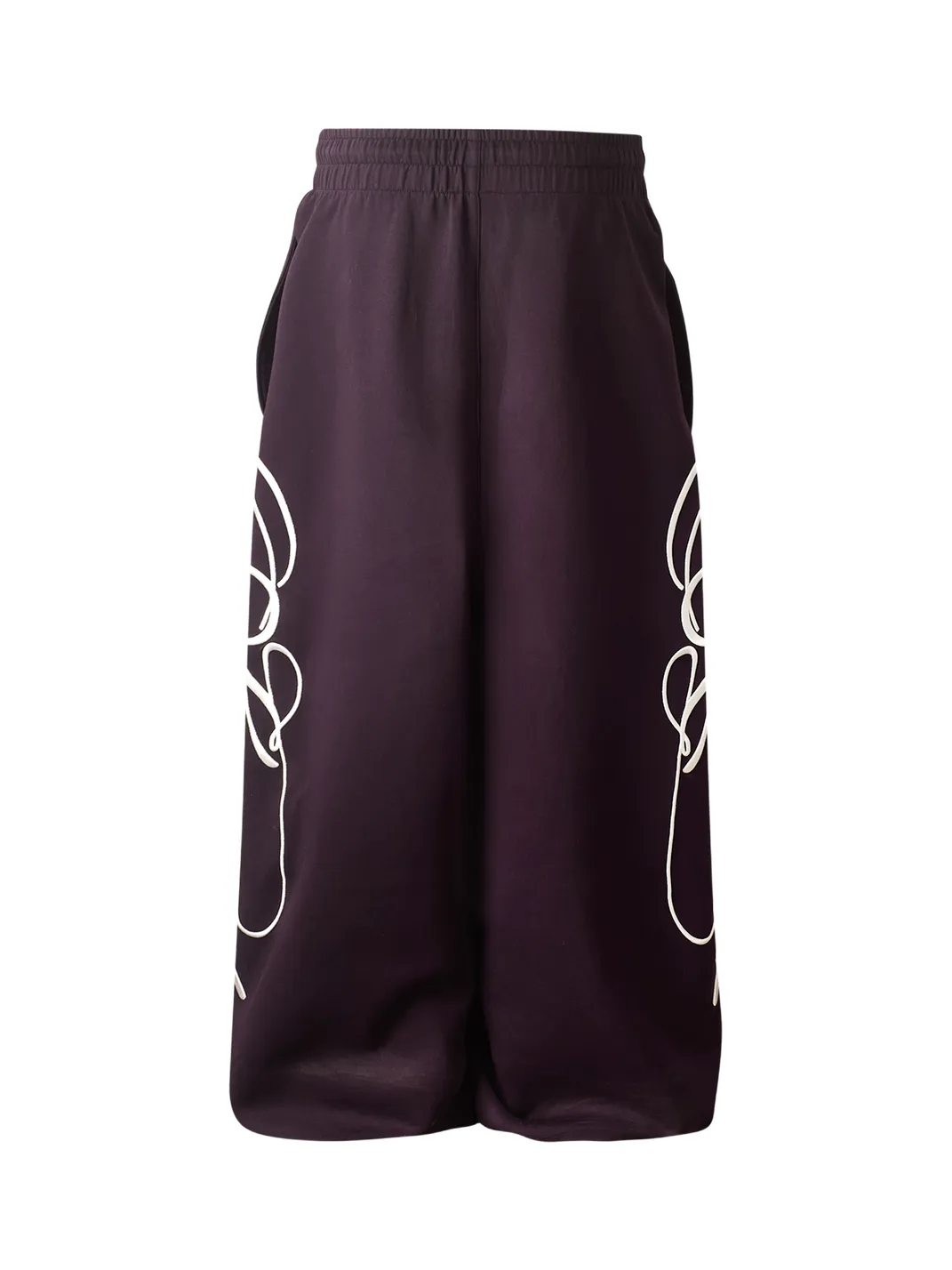 KARMANISTIC | Vintage Embroidered Straight-Leg Sweatpants