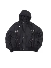 WHISTLEHUNTER | Retro Pleated Hooded Sun Protection Jacket