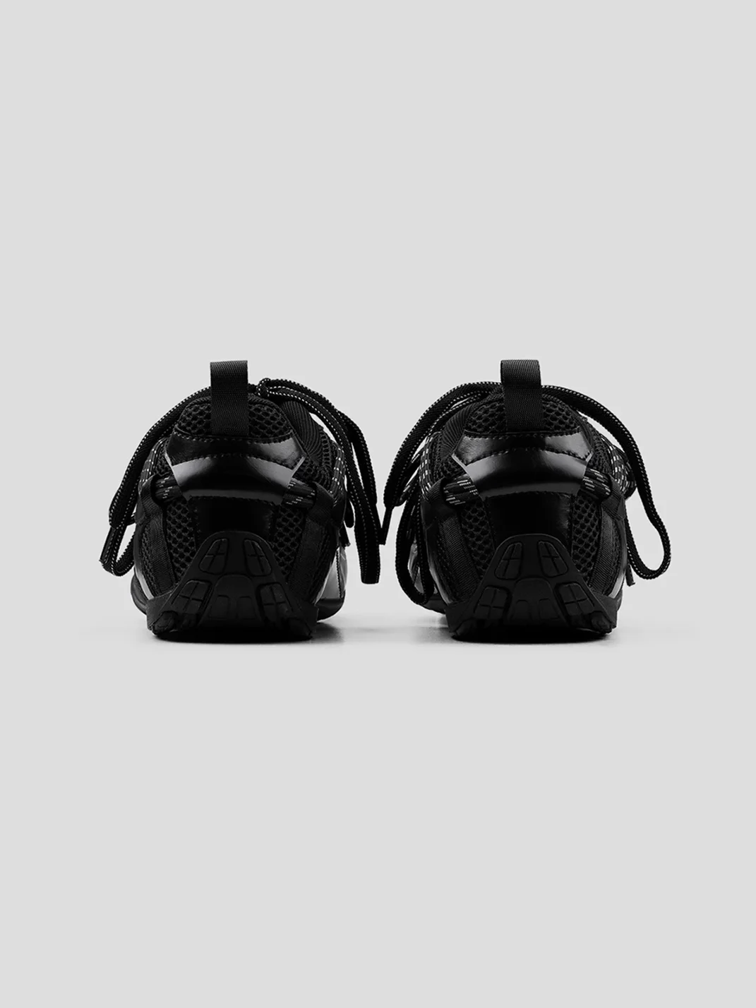HANQIAORIJI | Mesh Panel Low-Top Casual Sneakers