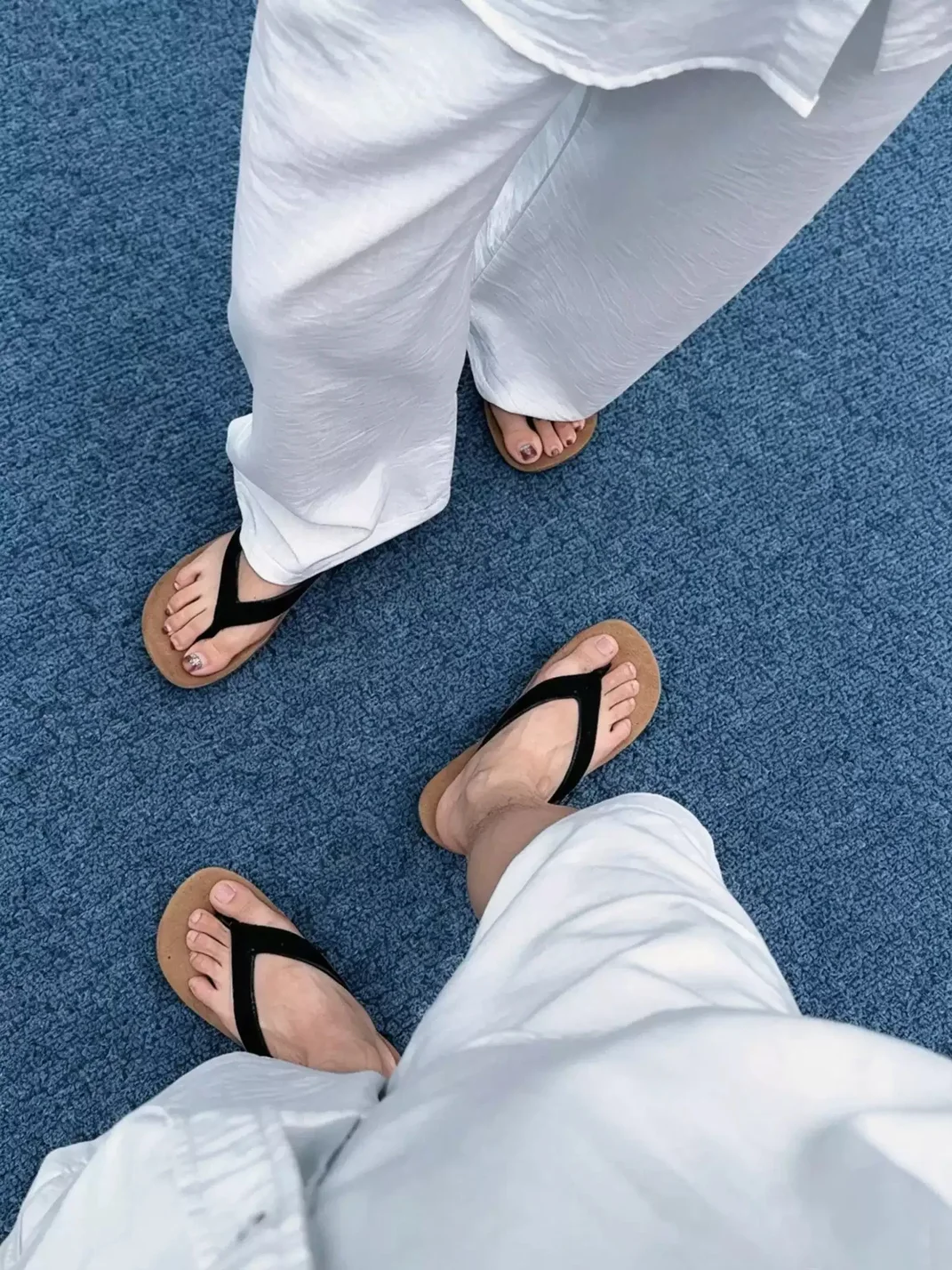 SELVMAKE | Leather Flip-Flop Slippers