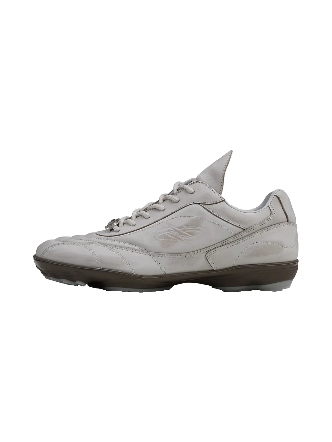 HANQIAORIJI | Distressed Leather German Trainer Sneakers
