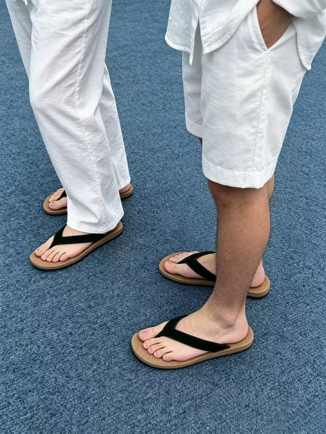 SELVMAKE | Leather Flip-Flop Slippers