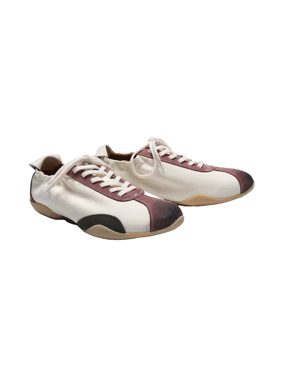 SELVMAKE | Colorblock Ballet Trainer Shoes