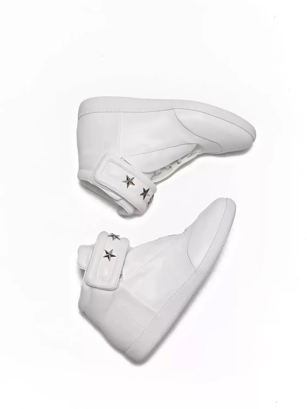 SELVMAKE | Star Stud High-Top Sneakers