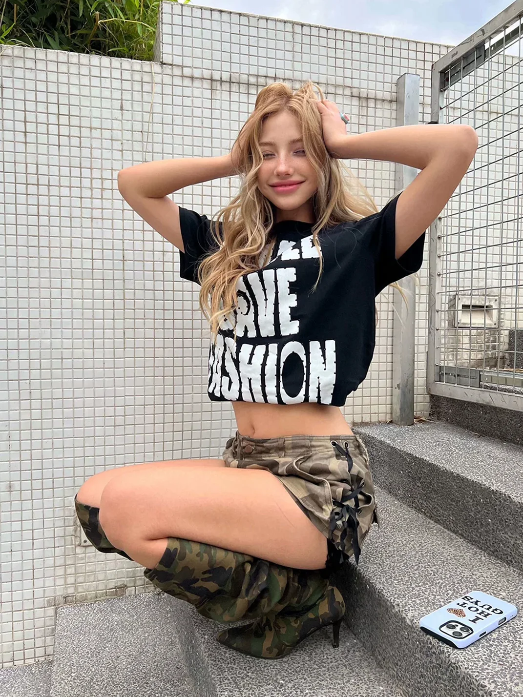 KARMANISTIC | Vintage Rhinestone Graphic T-Shirt