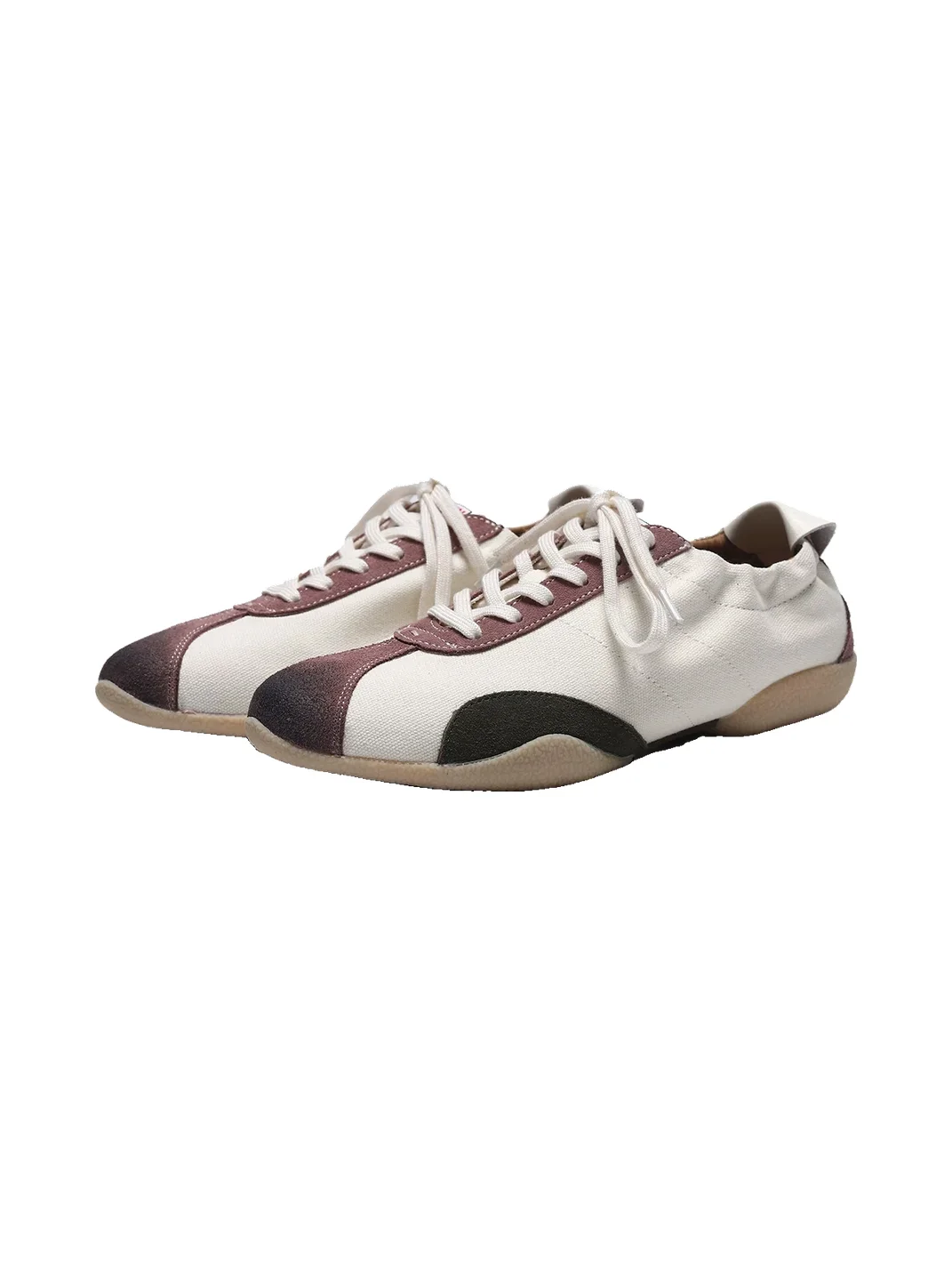 SELVMAKE | Colorblock Ballet Trainer Shoes