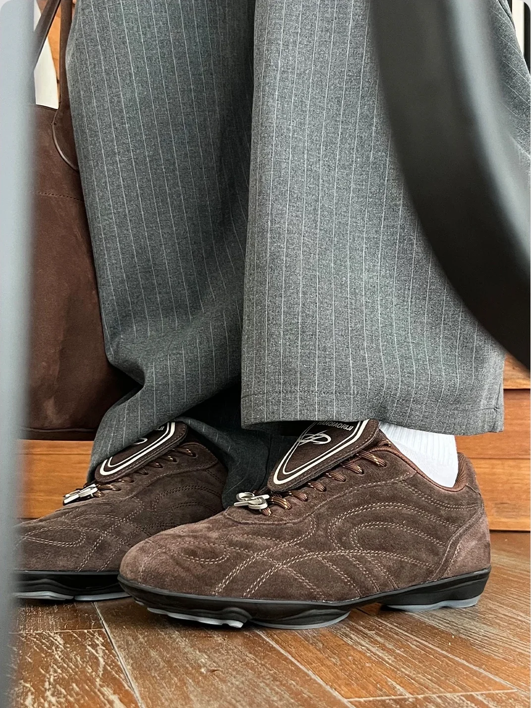 HANQIAORIJI | Retro Low-Top Casual Sneakers