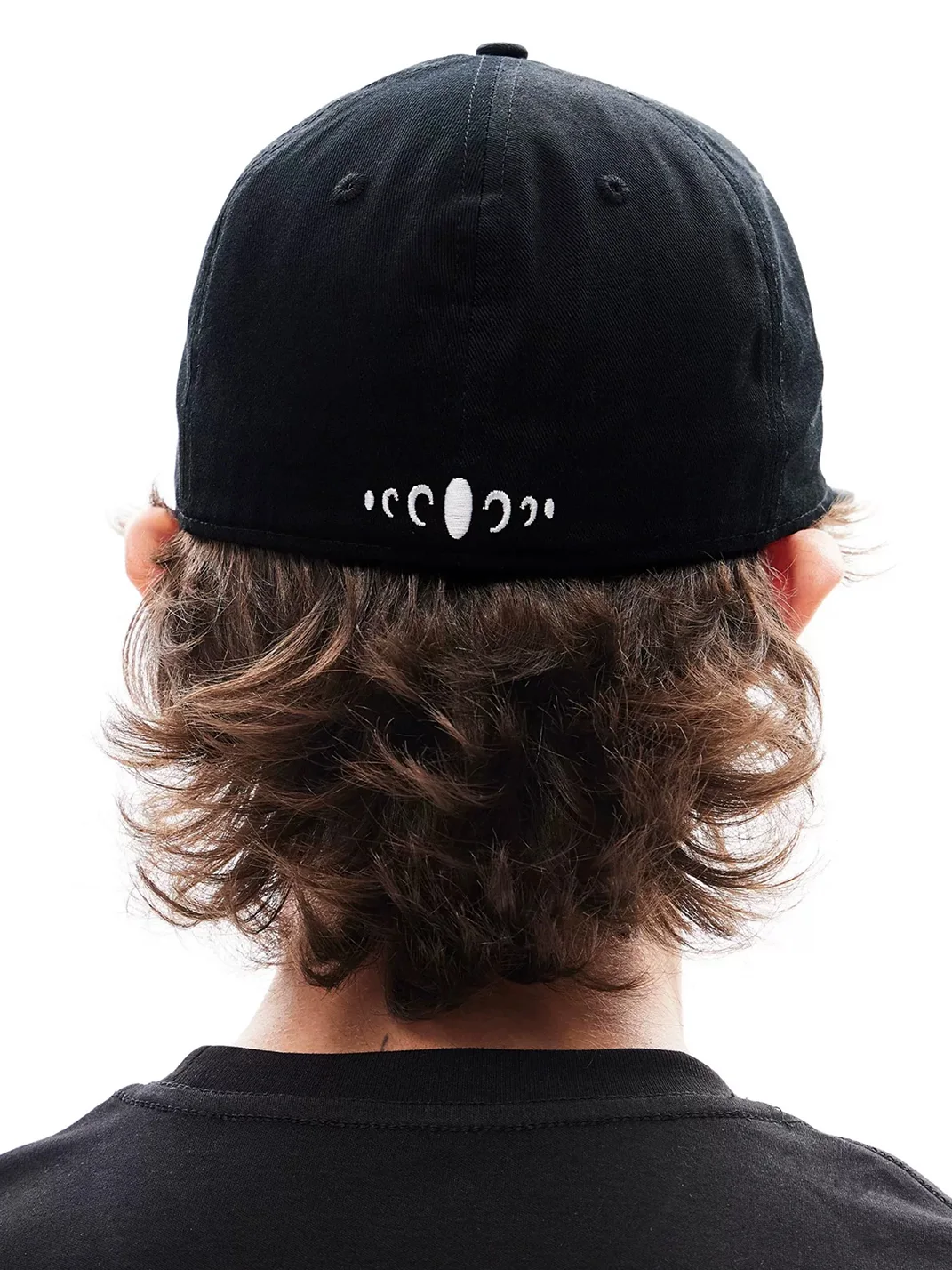 KARMANISTIC | Embroidered Lettering Flat-Brim Cap