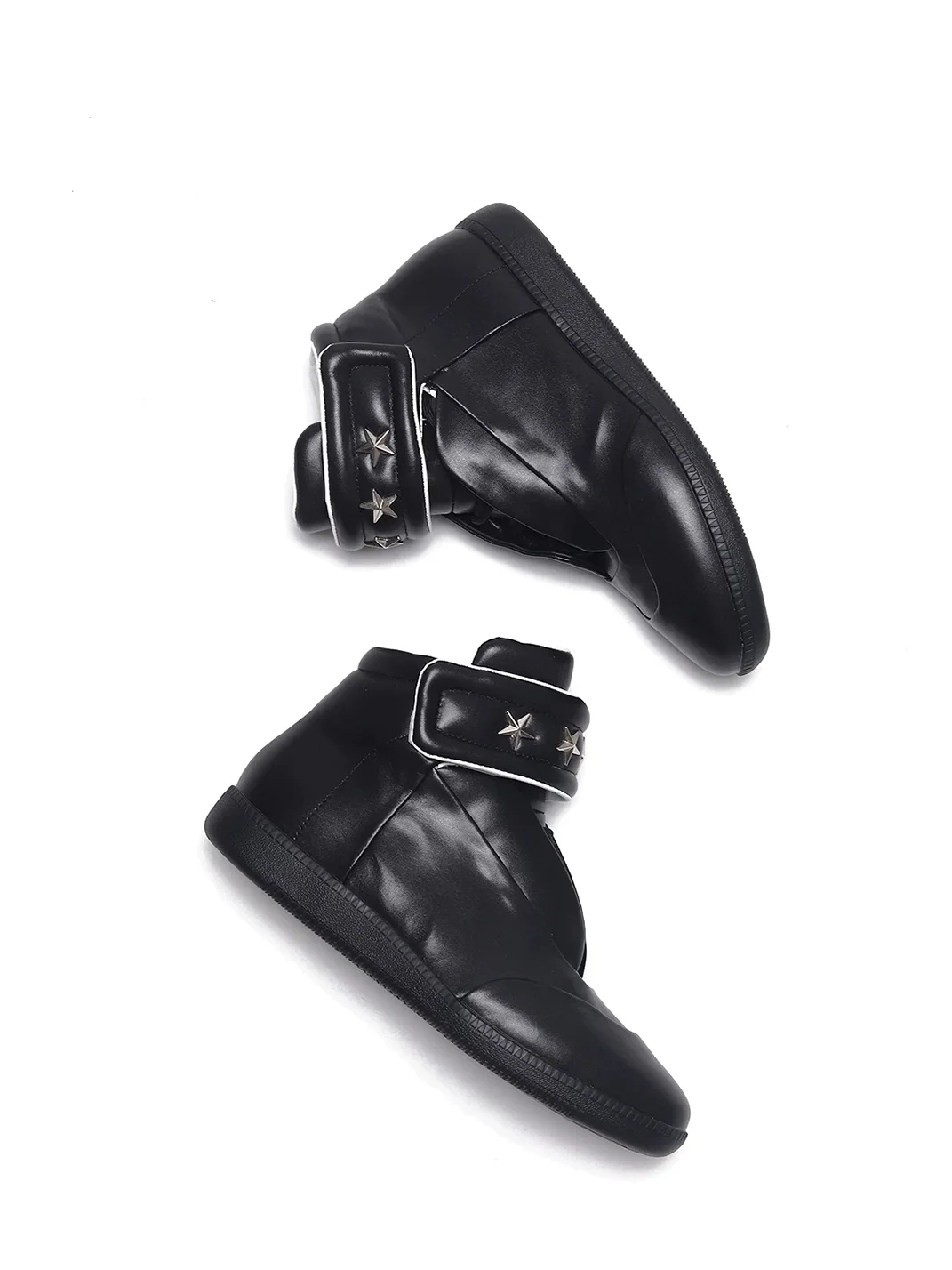 SELVMAKE | Star Stud High-Top Sneakers