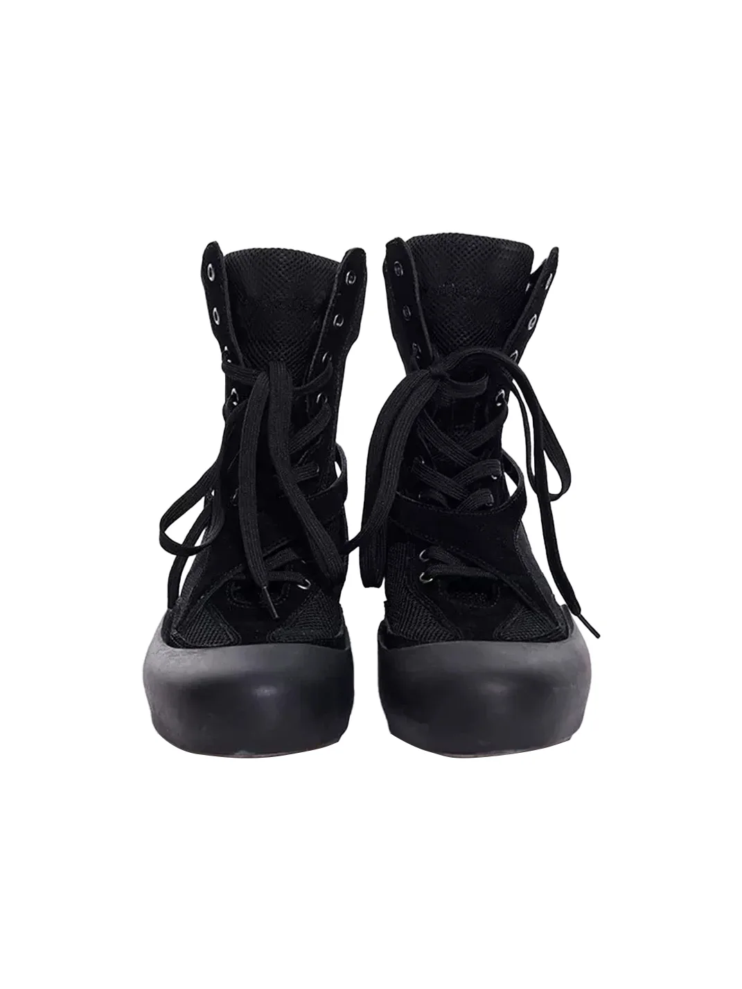 SELVMAKE | Two-Tone Mesh High-Top Training Shoes