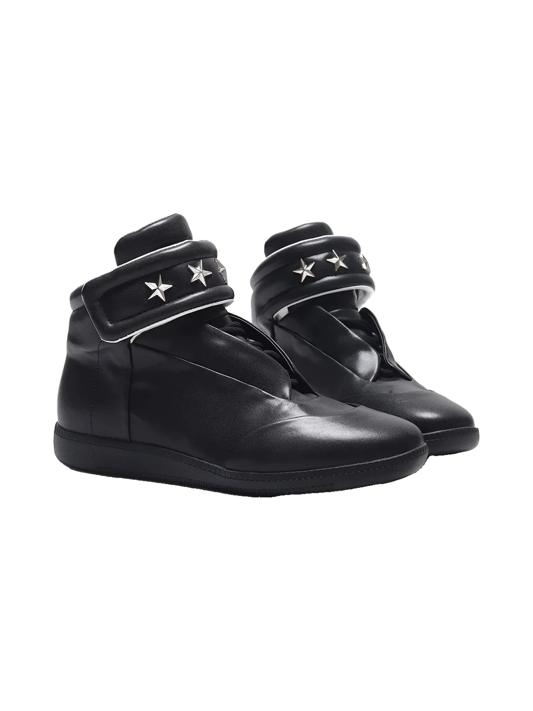 SELVMAKE | Star Stud High-Top Sneakers