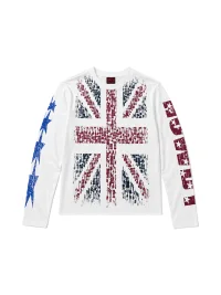 PAIKI | Musical Note Union Jack Long Sleeve T-Shirt
