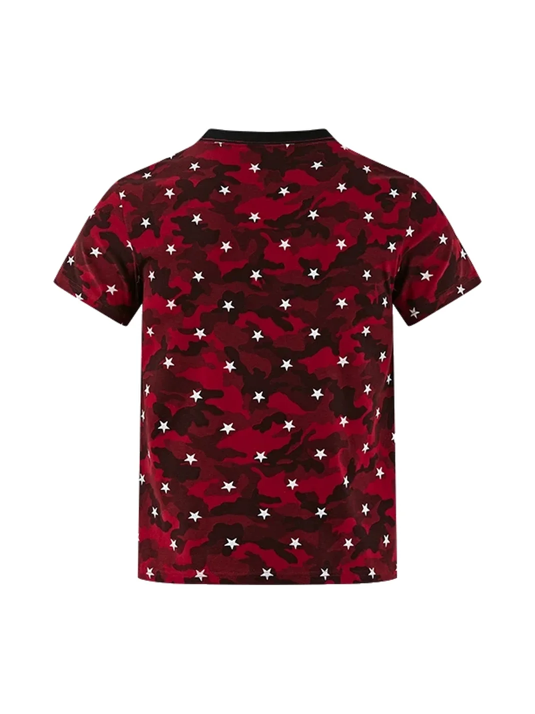 PasET | Slim Fit Star Camouflage Cross Print T-Shirt