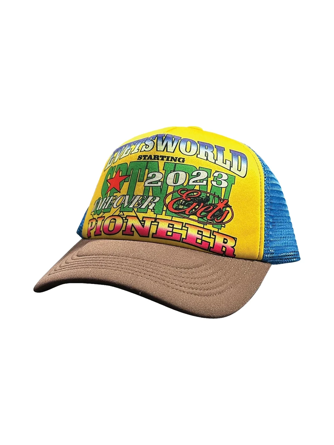 EVETS | World Color Block Trucker Hat
