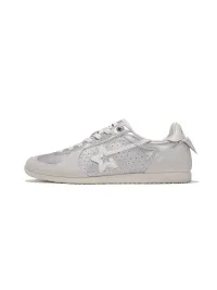 RIPSTAR | Star Antique Silver Low-Profile Retro Trainers