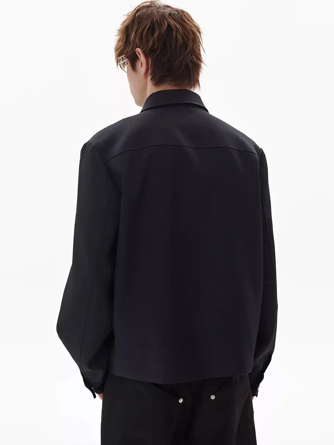 PasET | Cropped Wide-Fit Zip Jacket