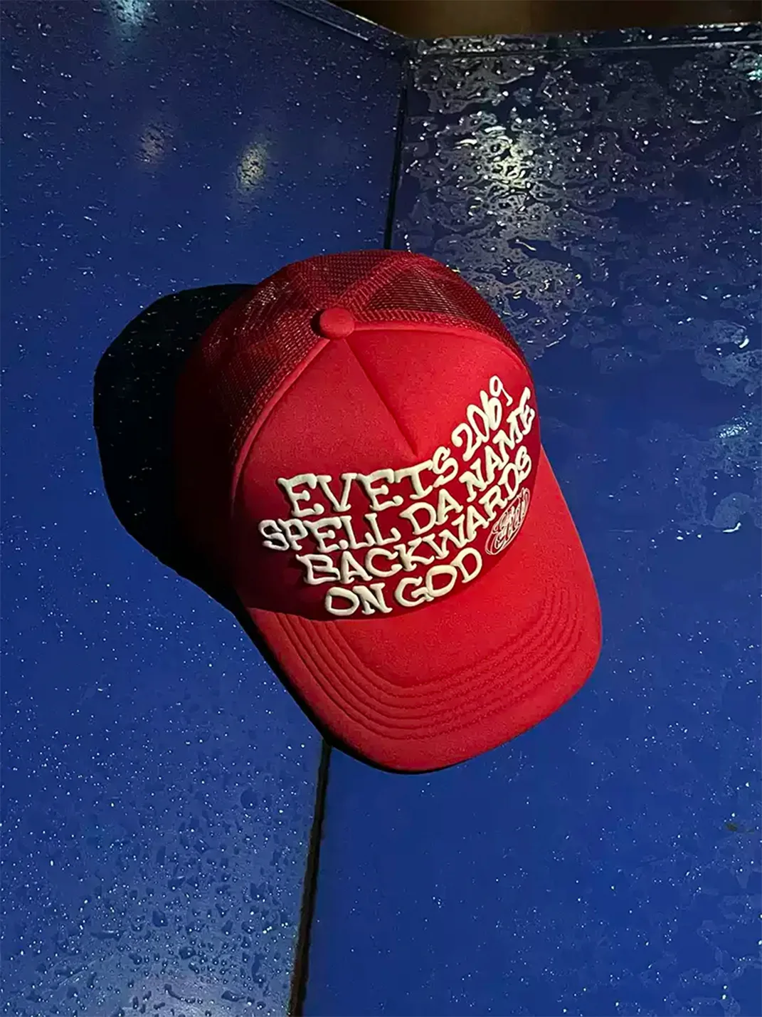 EVETS | Puff Print Adjustable Trucker Hat