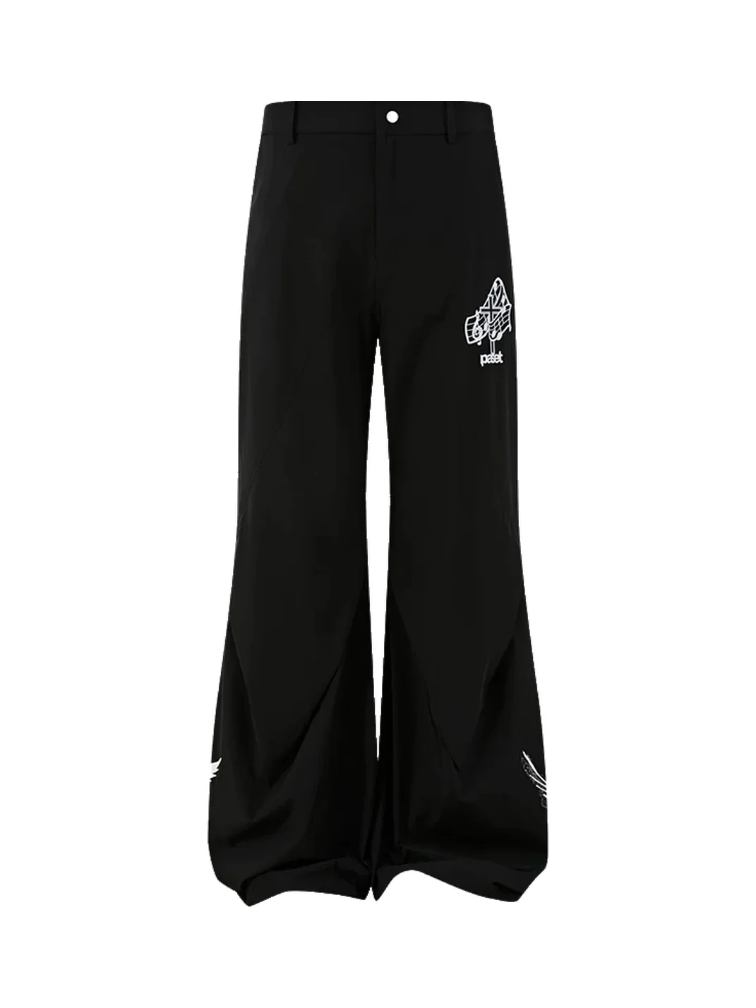 PasET | Angel Print Wide-Leg Quick-Dry Pants