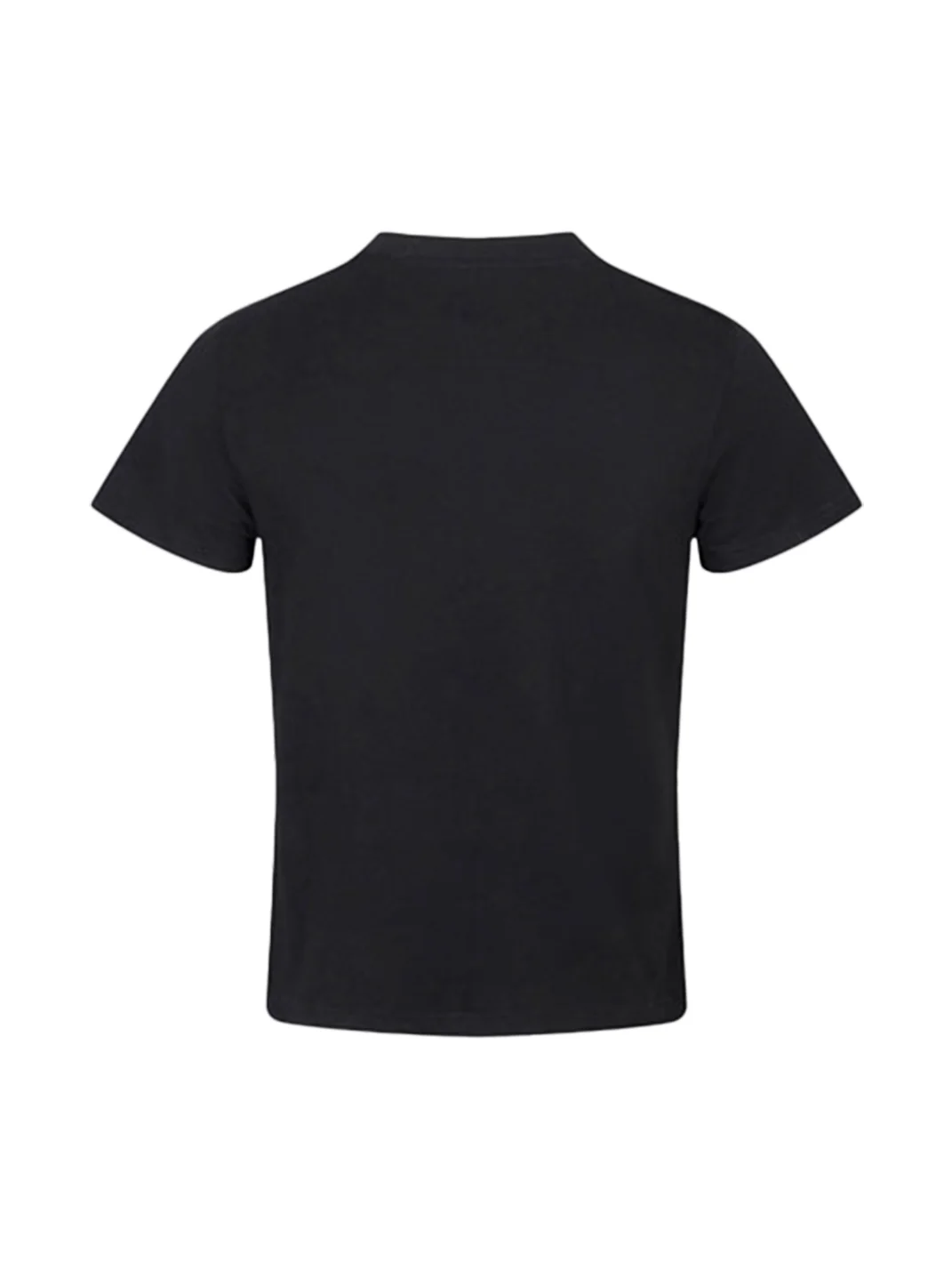 DARKRTPTS | Cropped Slim Fit Fang Print T-Shirt