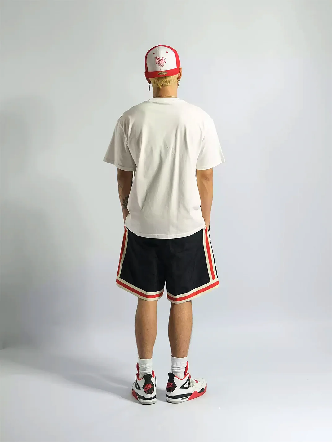 EVETS | Printed Drawstring Basketball Shorts