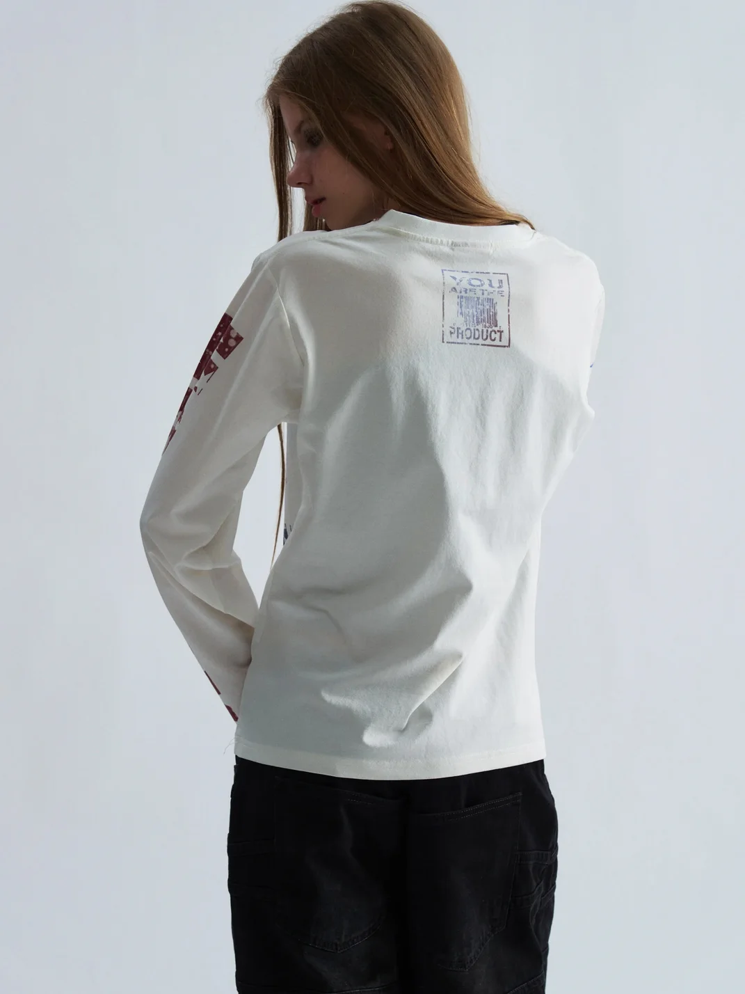 PAIKI | Musical Note Union Jack Long Sleeve T-Shirt