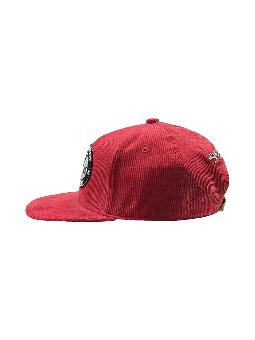EVETS | Adjustable Corduroy Flat Brim Baseball Cap