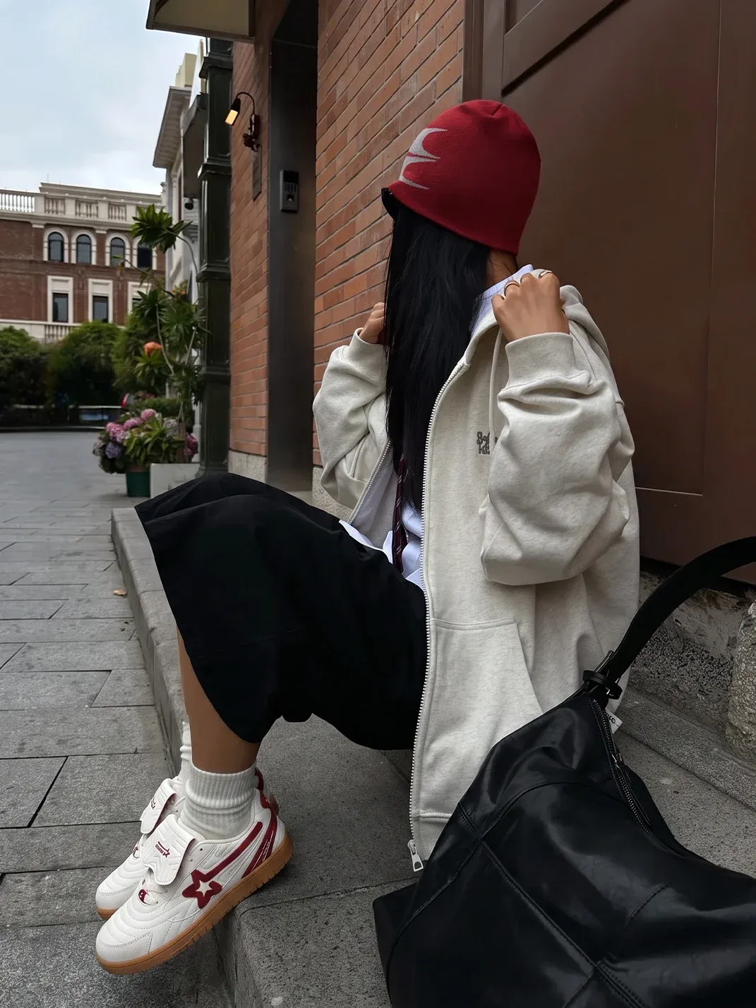 RIPSTAR | Soccer Trainer Rice Red Sneakers