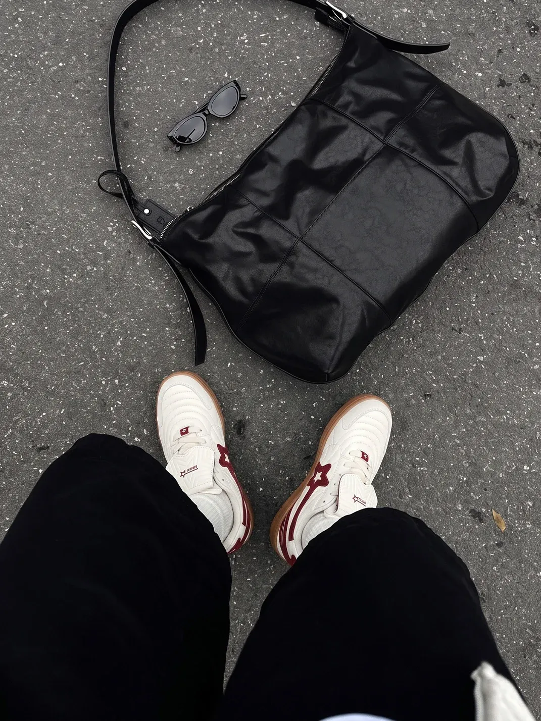 RIPSTAR | Soccer Trainer Rice Red Sneakers