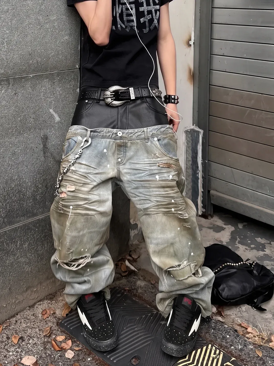 ZDZZFT | Black Retro Casual Sneakers